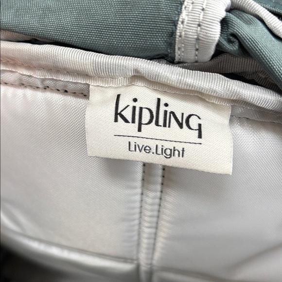 Kipling Harper Expandable Backpack Women’s Light Aloe Tonal Sage Green Travel main image 5
